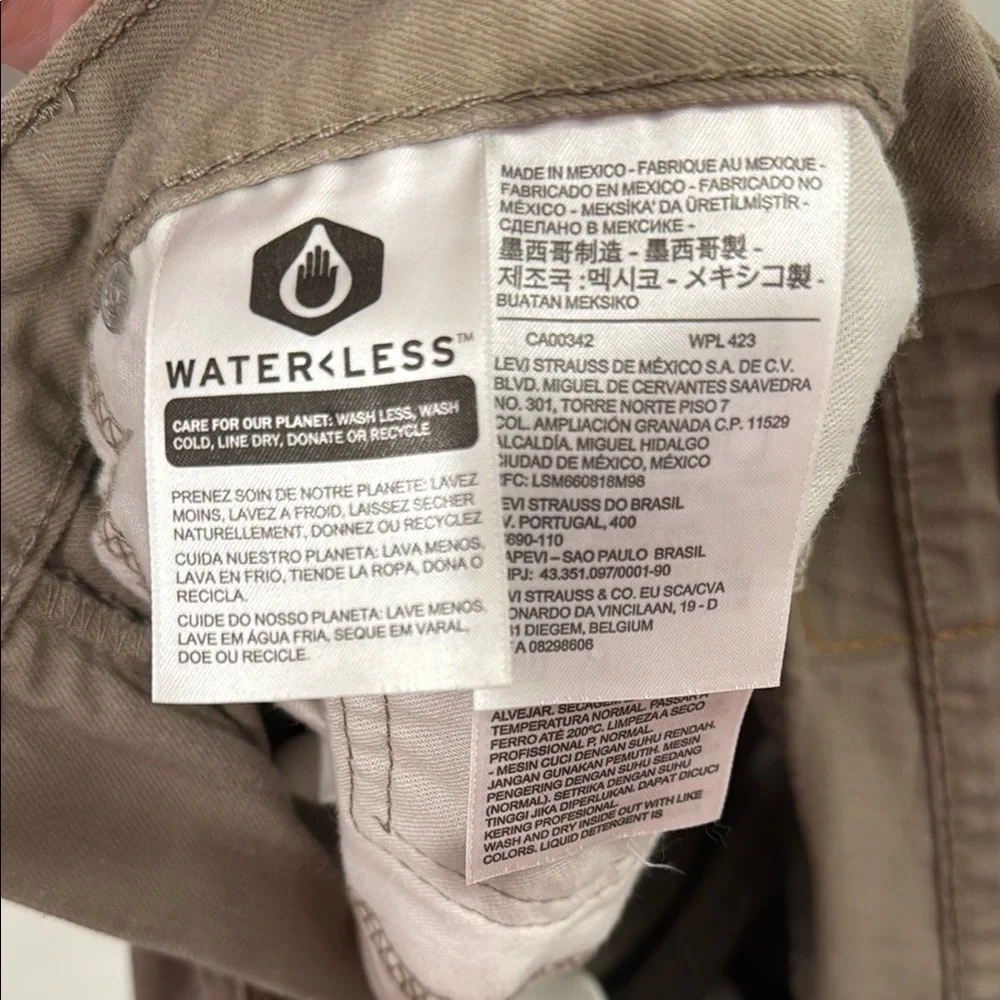 Levi’s Dark Khaki Denim